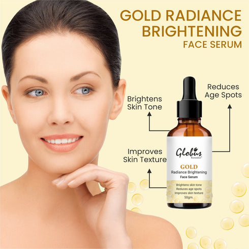 Globus Remedies Gold Radiance Anti Aging Face Serum