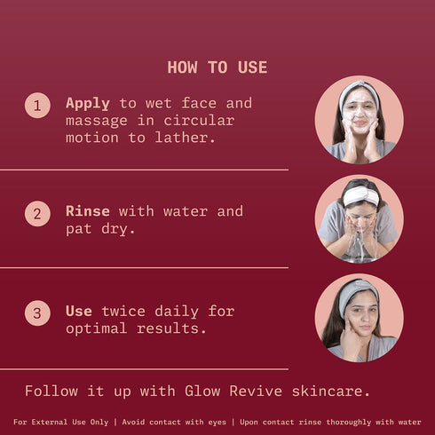 Ningen Glow Revive Gentle Cleansing Gel