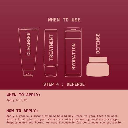 Ningen Glow Shield Day Creme