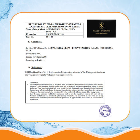 Aqualogica Glow+ Dewy Sunstick with SPF 50+