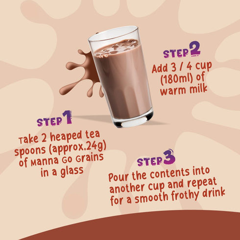 Manna Foods Go Grains Nutrition Drink for Kids