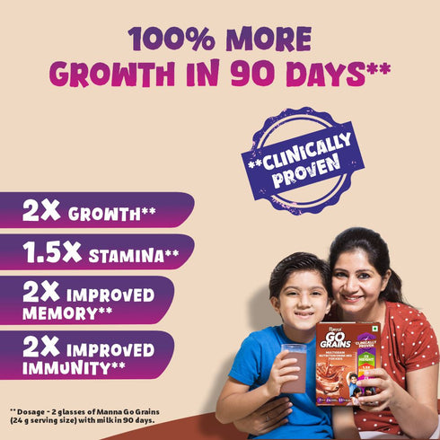 Manna Foods Go Grains Nutrition Drink for Kids