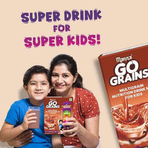 Manna Foods Go Grains Nutrition Drink for Kids