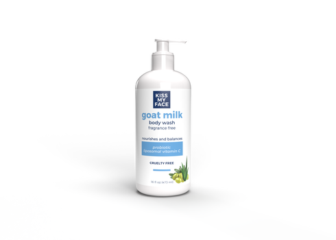 Kiss My Face Goat Milk Body Wash Fragrance Free