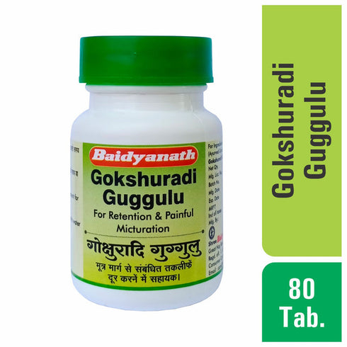 Baidyanath Vansaar Gokshuradi Guggulu 80 Tablets