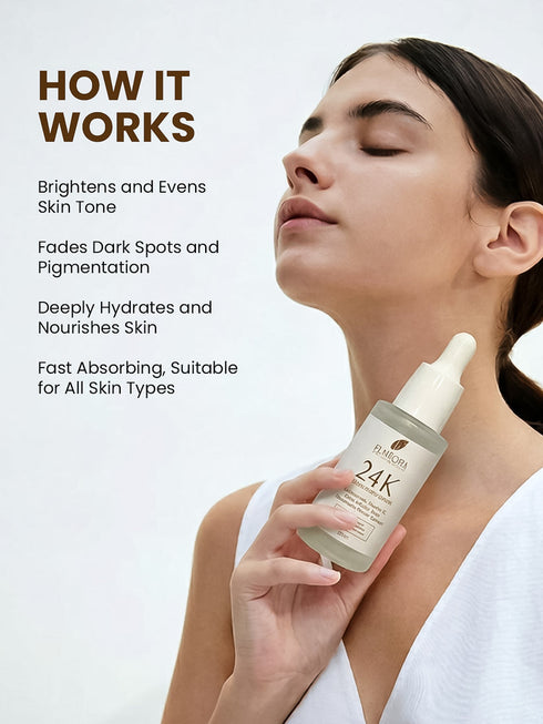 Flawora Golden Glow Serum Pack of 2
