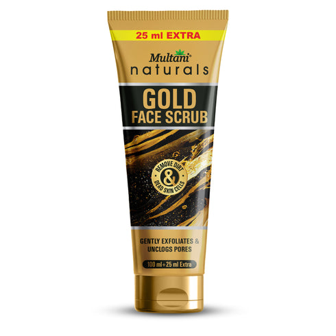 Multani Pharmaceuticals Limited Multani Naturals Gold Face Scrub For Gently Exfoliates & Unclogs Pores
