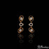 Golden Aura Cascade Necklace Set