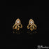 Golden Petal Grace Necklace Set