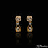 Golden Teardrop Elegance Necklace Set