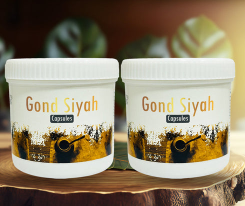 Atiya Herbs Hakim Suleman s Gond Siyah Capsule