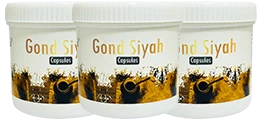 Atiya Herbs Hakim Suleman s Gond Siyah Capsule