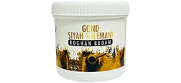 Atiya Herbs Hakim Suleman s Gond Siyah Sulemani Roghan Badam