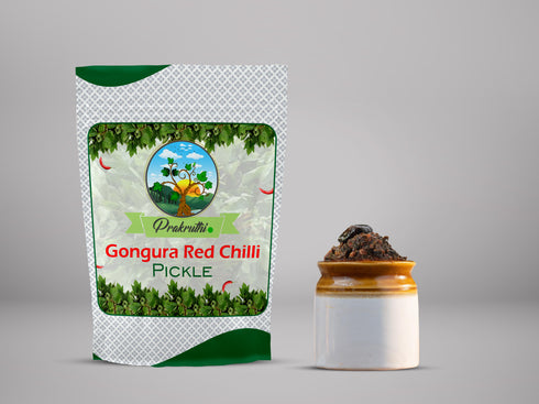 Prakruthi Gongura Red Chilli Pickle