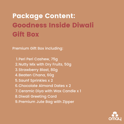 Omay Foods Goodness Inside Diwali Gift Box