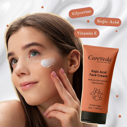CareVeda Kojic Acid Face Cream