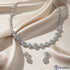 Grand Floral Choker Necklace Set