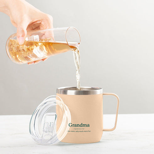 Vahdam Tea Drift Mug Insulated Grandma