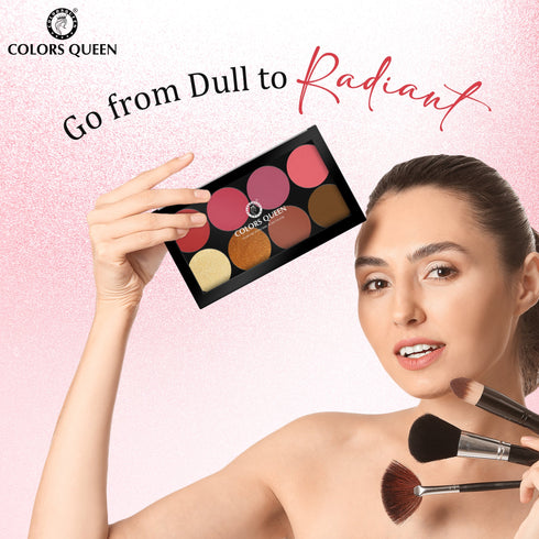 Colors Queen Ultra Professional Blush Palette | 20 Gram