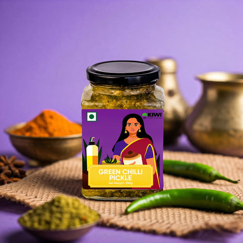Kiwi Green Chilli Pickle