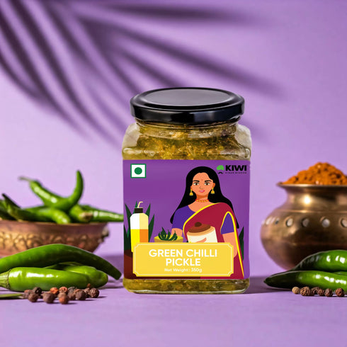 Kiwi Green Chilli Pickle