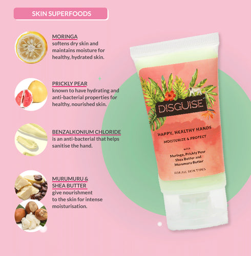 Disguise Hand Cream Moringa & Prickly Pear