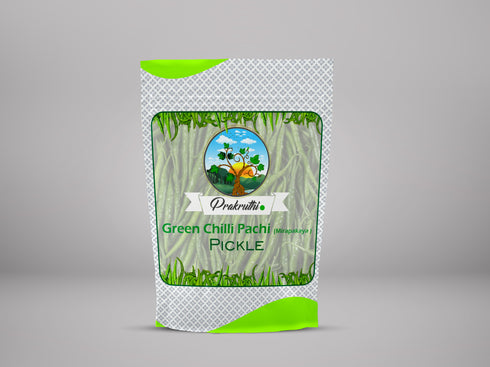 Prakruthi Green Chilli Pachi Mirapakaya Pickle