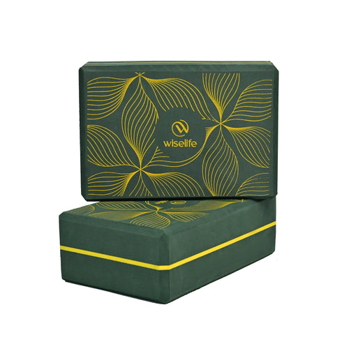 Wiselife Printed Yoga Block