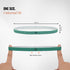 Wiselife Silicone-Grip Headband Set of 2