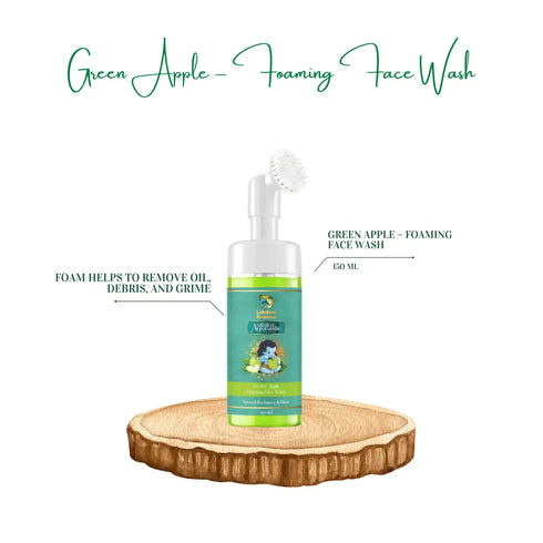 Lakshmi Krishna Naturals Green Apple Foaming Face Wash