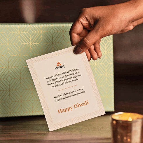 Omay Foods Green Diwali Delights Gift Box