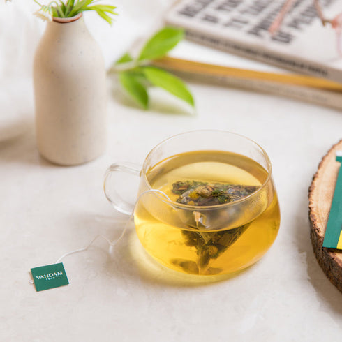 Vahdam Tea Lemon Ginger Green Tea