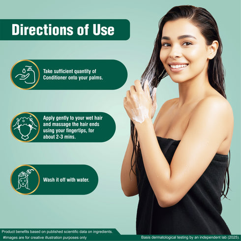 Multani Pharmaceuticals Limited Multani Naturals Greentea & Aloevera Hair Conditioner For Reducing Hair Fall Improving Hair Texture Strenghtening Hair Strands Dermatologically Tested SLS & paraben Free Suitable For All Hair Types