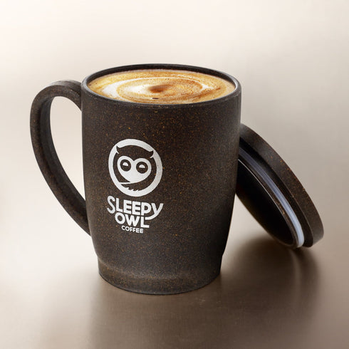 Sleepy Owl Coffee The Ground Coffee Mug