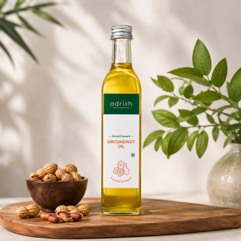 Adrish Wood Pressed Groundnut Oil