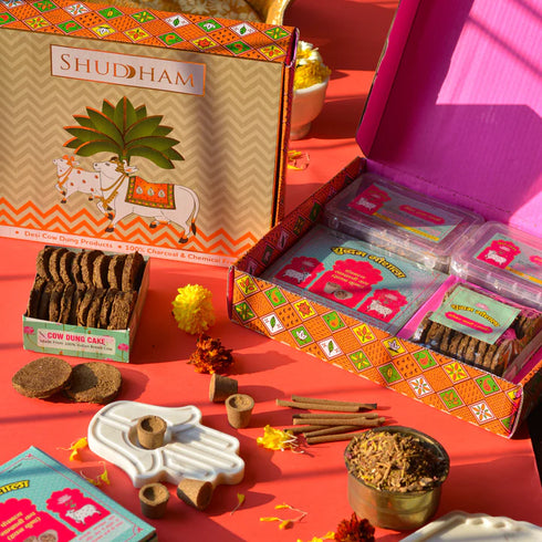 Cow Dung Product Box