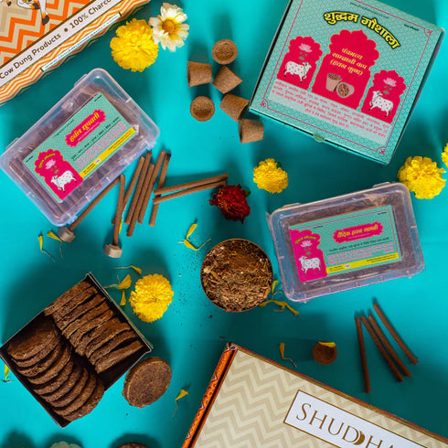 Cow Dung Product Box