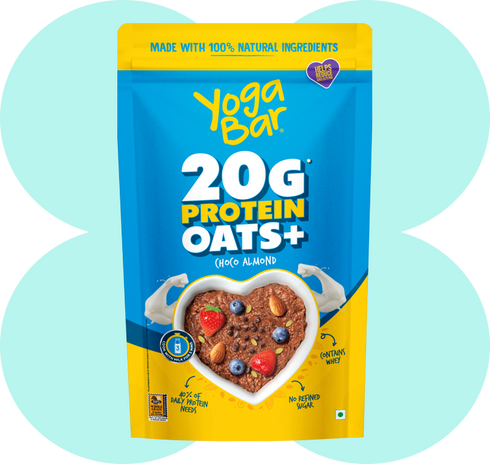 Yoga Bar 20g Protein Oats Choco Almond