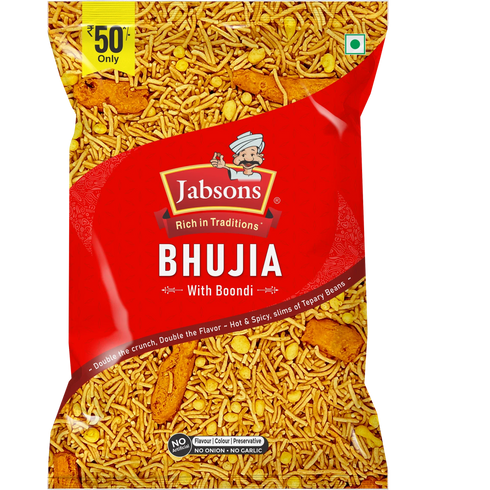 Jabsons Foods Namkeen-Bhujia with Boondi