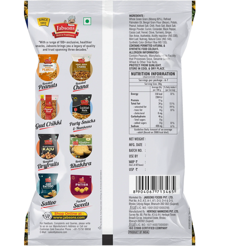 Jabsons Foods Namkeen-Moong Mix