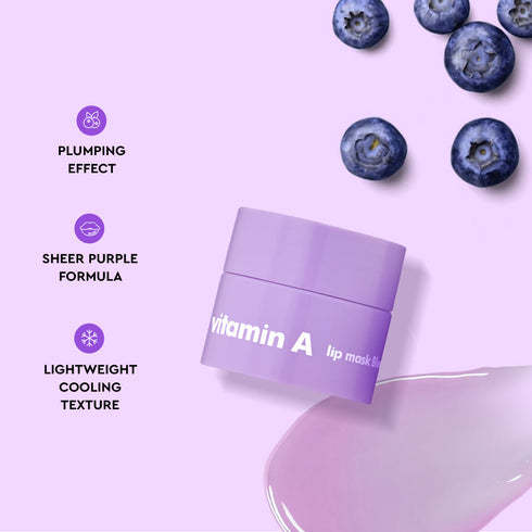 The Face Shop Vitamin A lip mask Blueberry