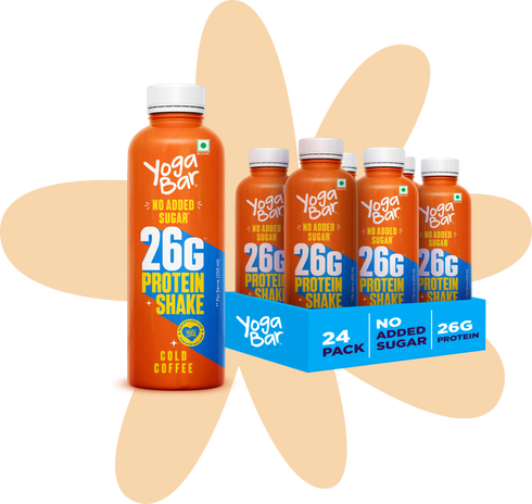 Yoga Bar 26g Protein Shake Cold Coffee
