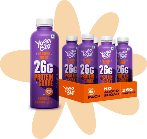 Yoga Bar 26g Protein Shake Double Chocolate