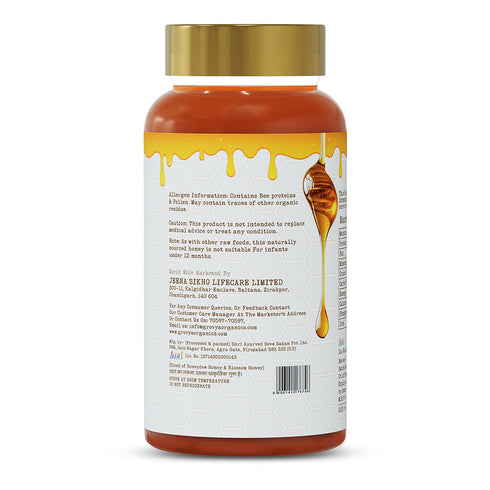 Jeena Sikho Grovya Organics Pure Natural Honey