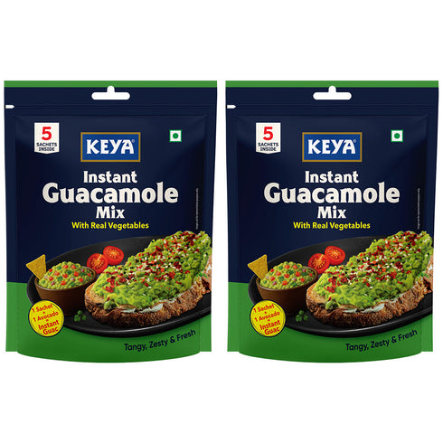 Keyafoods Keya Instant Guacamole Mix Multipack 25g Guacamole Dip Avocado Mexican Cuisine Seasoning