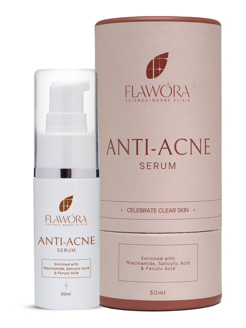 Flawora Anti Acne Serum to reduce Blackheads
