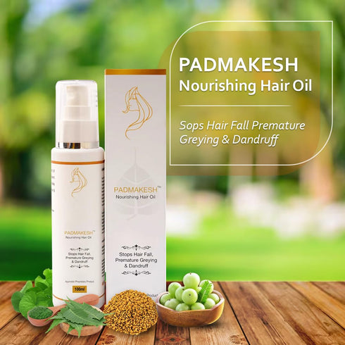 BIO RESURGE LIFE Padmakesh Nourishing Hair Oil (100ml)