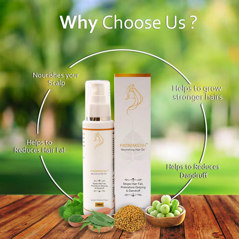 BIO RESURGE LIFE Padmakesh Nourishing Hair Oil (100ml)