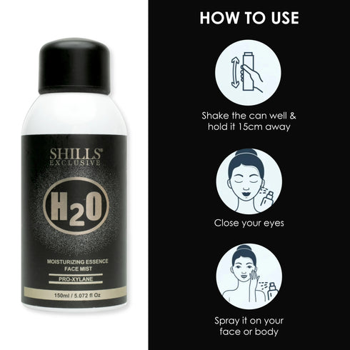 Shills Professional Moisturizing H2O Face Mist 150ml