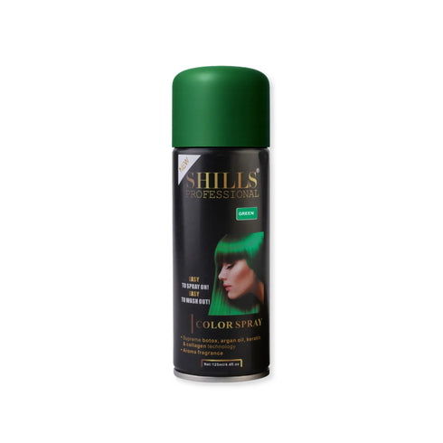 Shills Professional Color Hair Spray (GREEN)